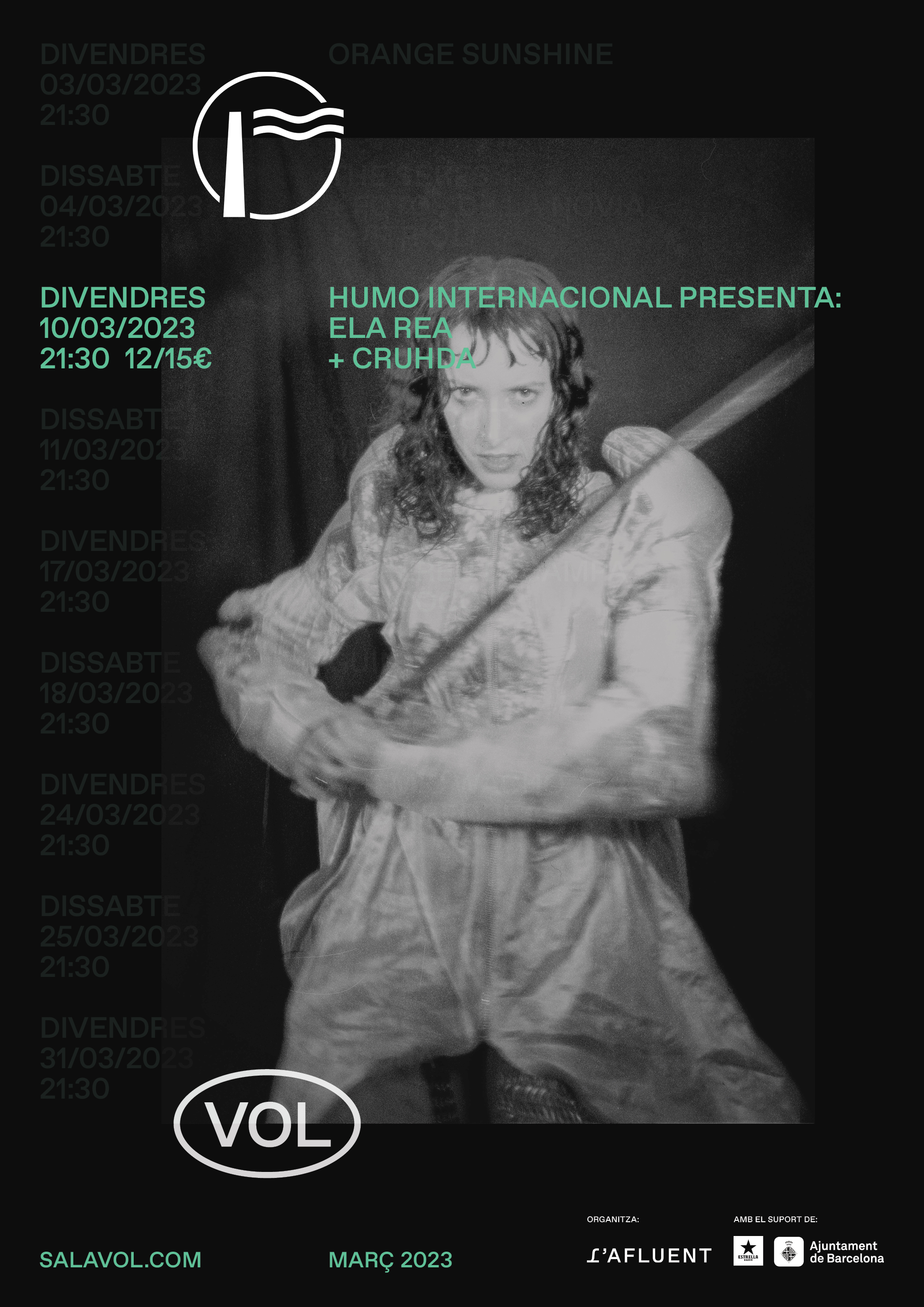 Fotografía promocional de Ela Rea + Cruhda en Barcelona