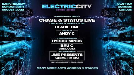 Andy C + Chase and Status + Headie One concert à London