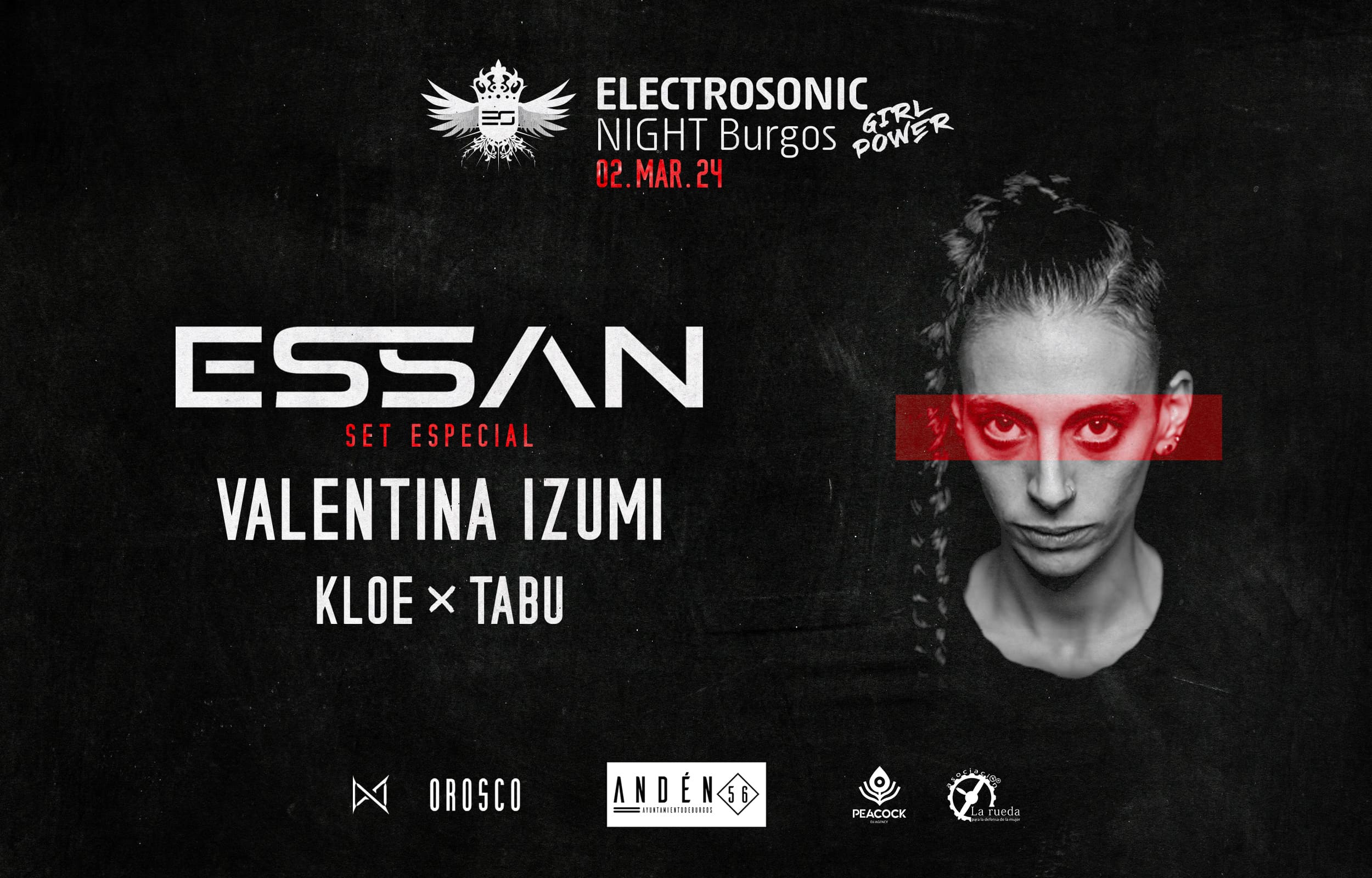 Fotografía promocional de Electrosonic Night Burgos | Girl Power