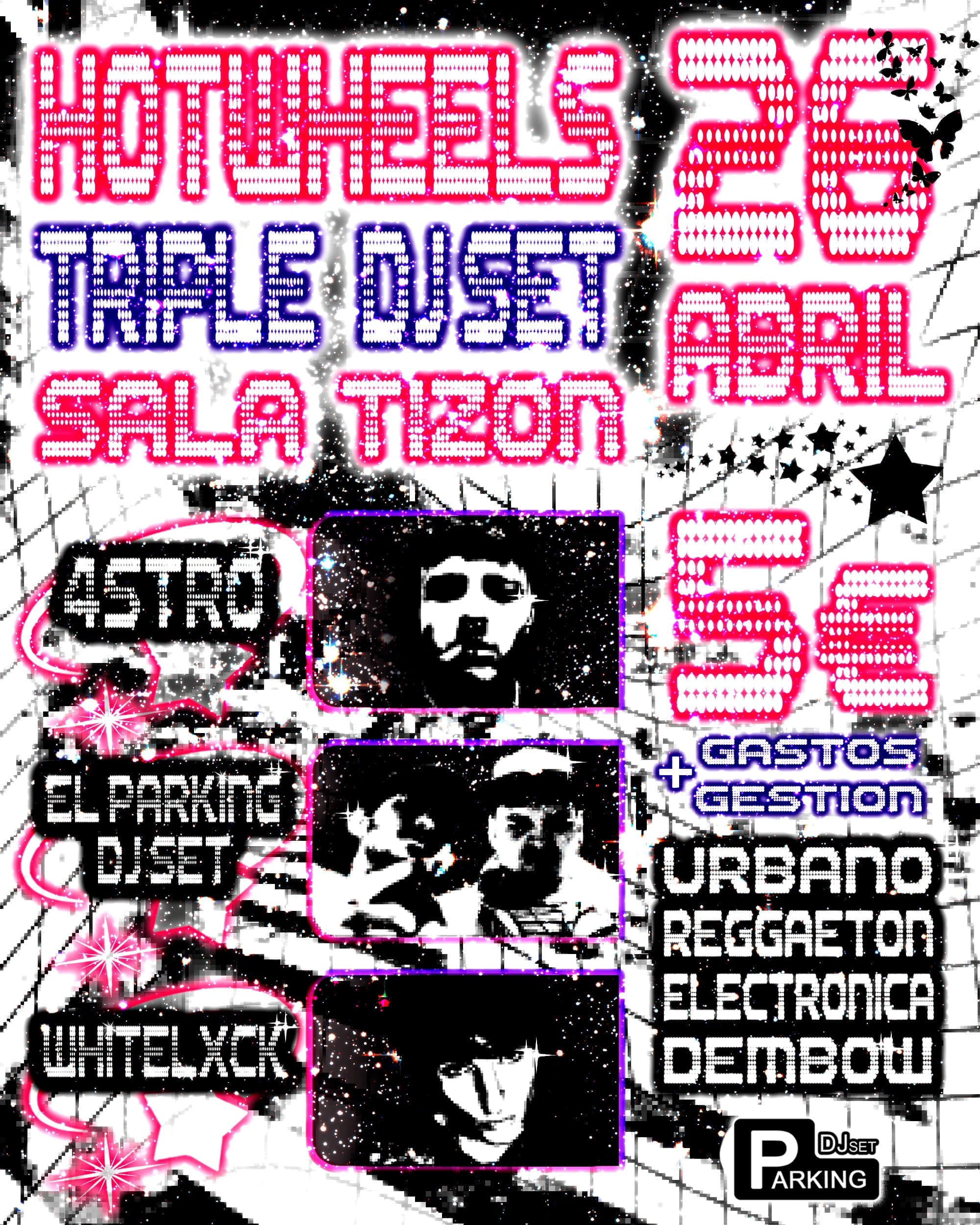 Fotografía promocional de HOTWHEELS de ELPARKING en GIJÓN (Sala Tizón) [26/04/25]