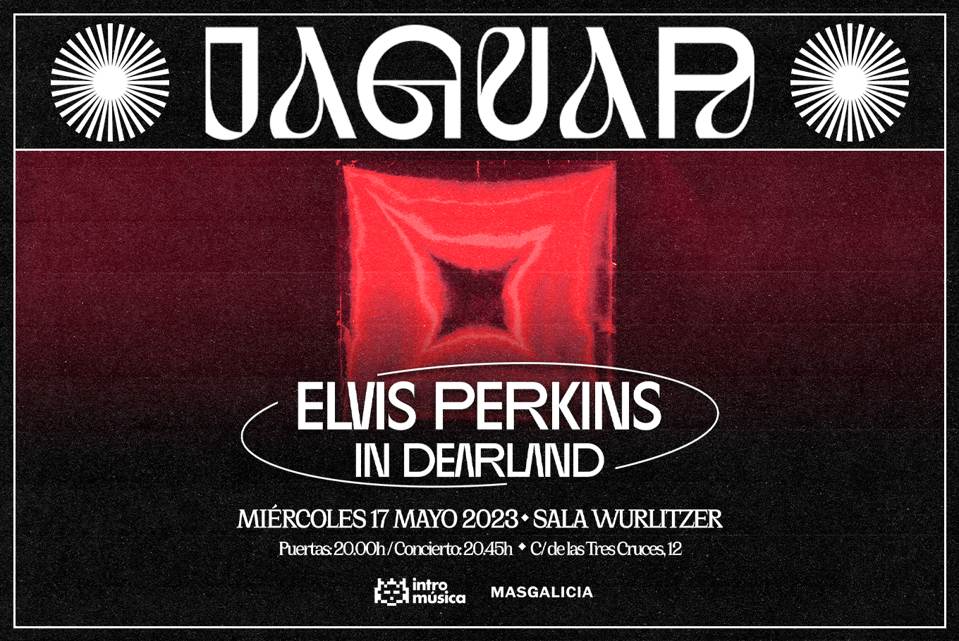 Fotografía promocional de Elvis Perkins in Dearland en Ciclo Jaguar
