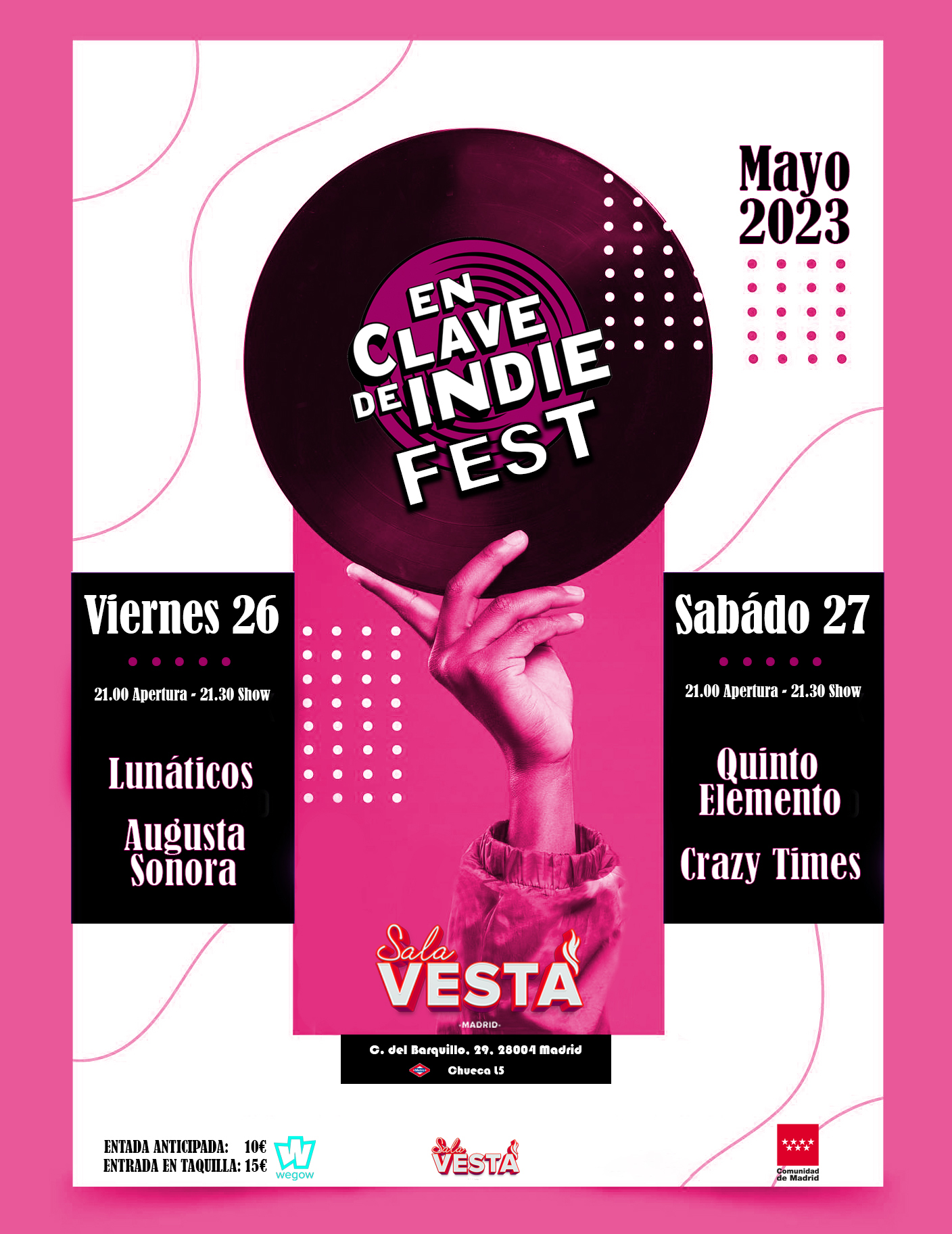 Fotografía promocional de En Clave de Indie Fest Vol III