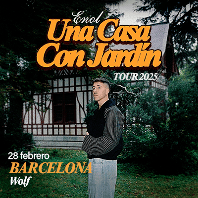Fotografía promocional de Enol en Barcelona