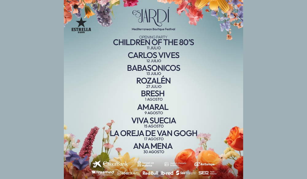 Fotografía promocional de Es Jardí 2024