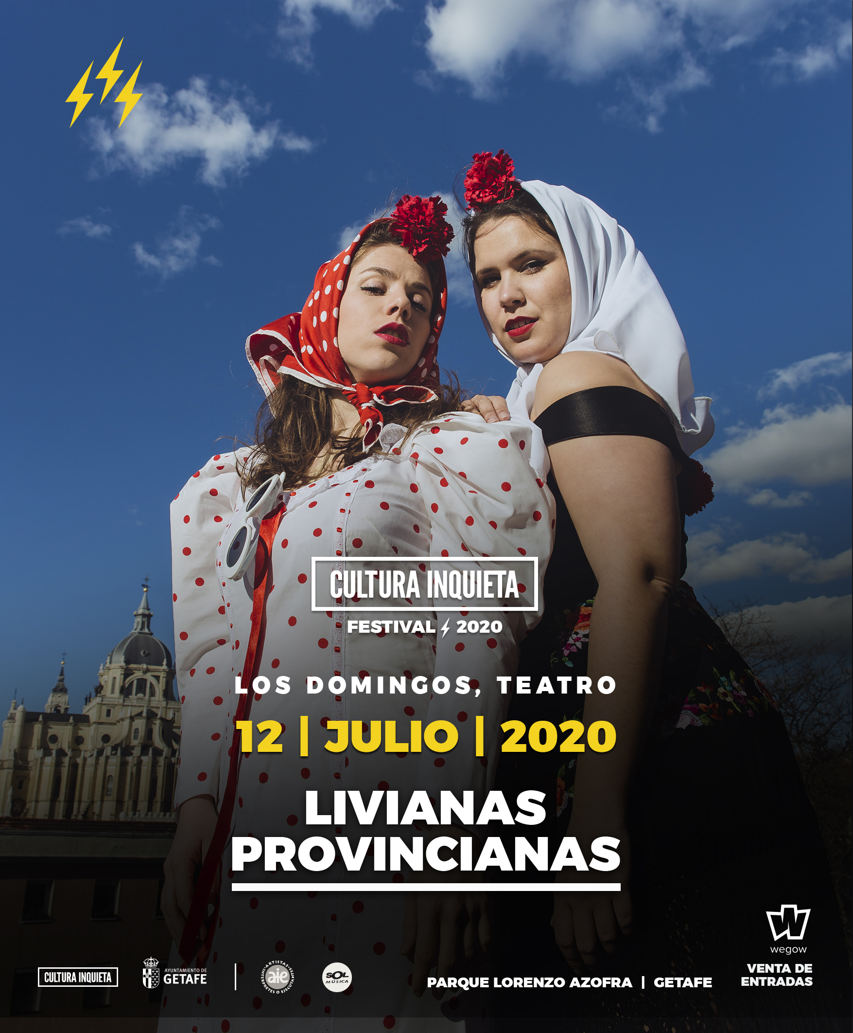 Fotografía promocional de ES MI HOMBRE DE LIVIANAS PROVINCIANAS EN FESTIVAL CULTURA INQUIETA 2020