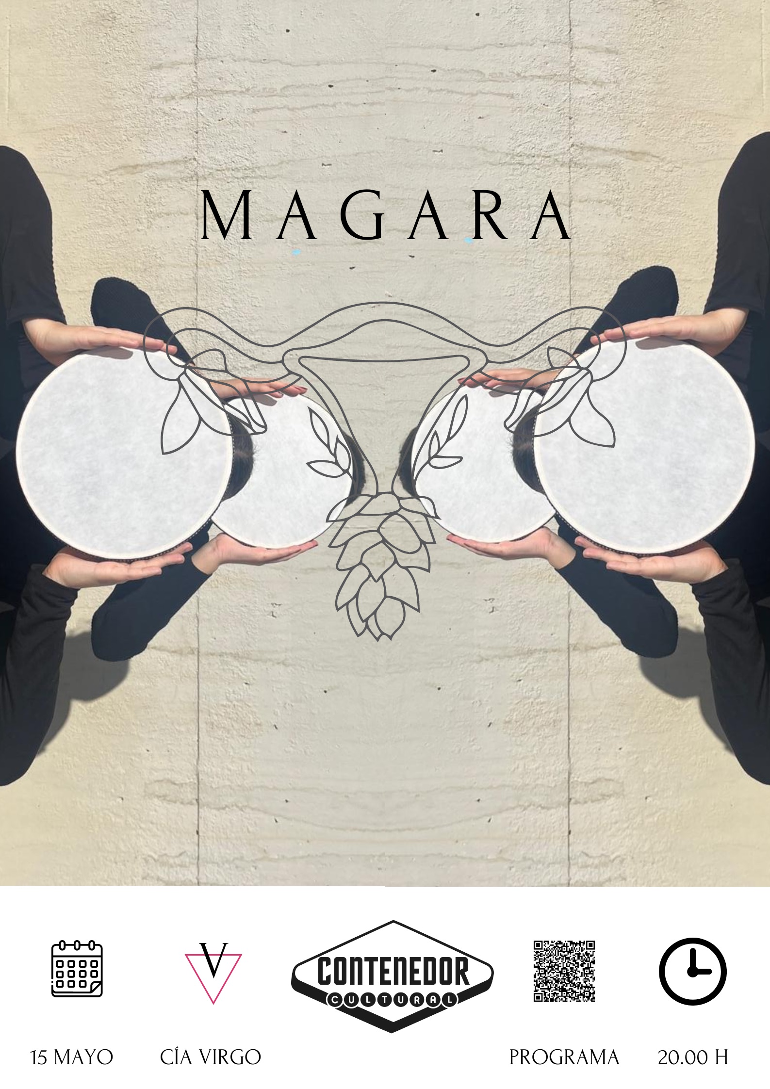 Fotografía promocional de ESCENICA "MAGARA" en el Contenedor Cultural