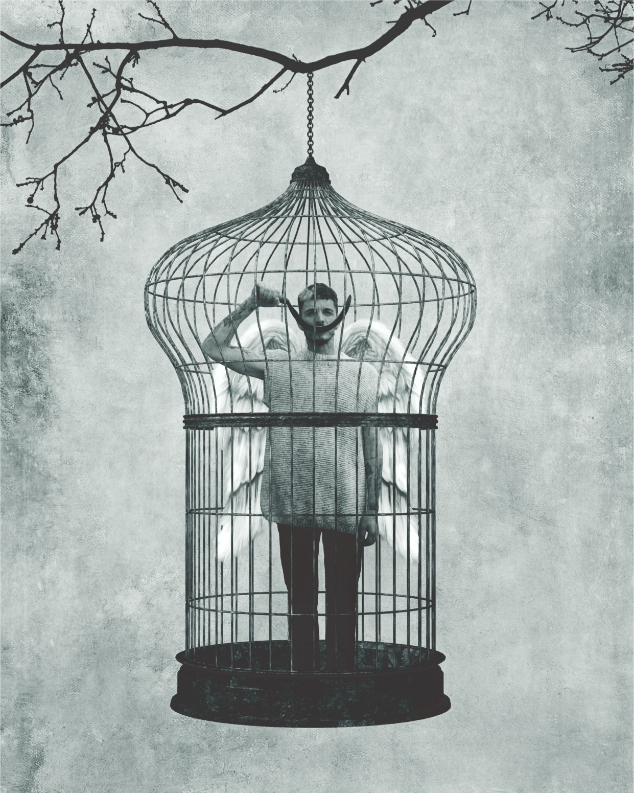 Fotografía promocional de ESCENICA "POMPA E BOATO & JOSÉ FERNÁNDEZ" en el Contenedor Cultural