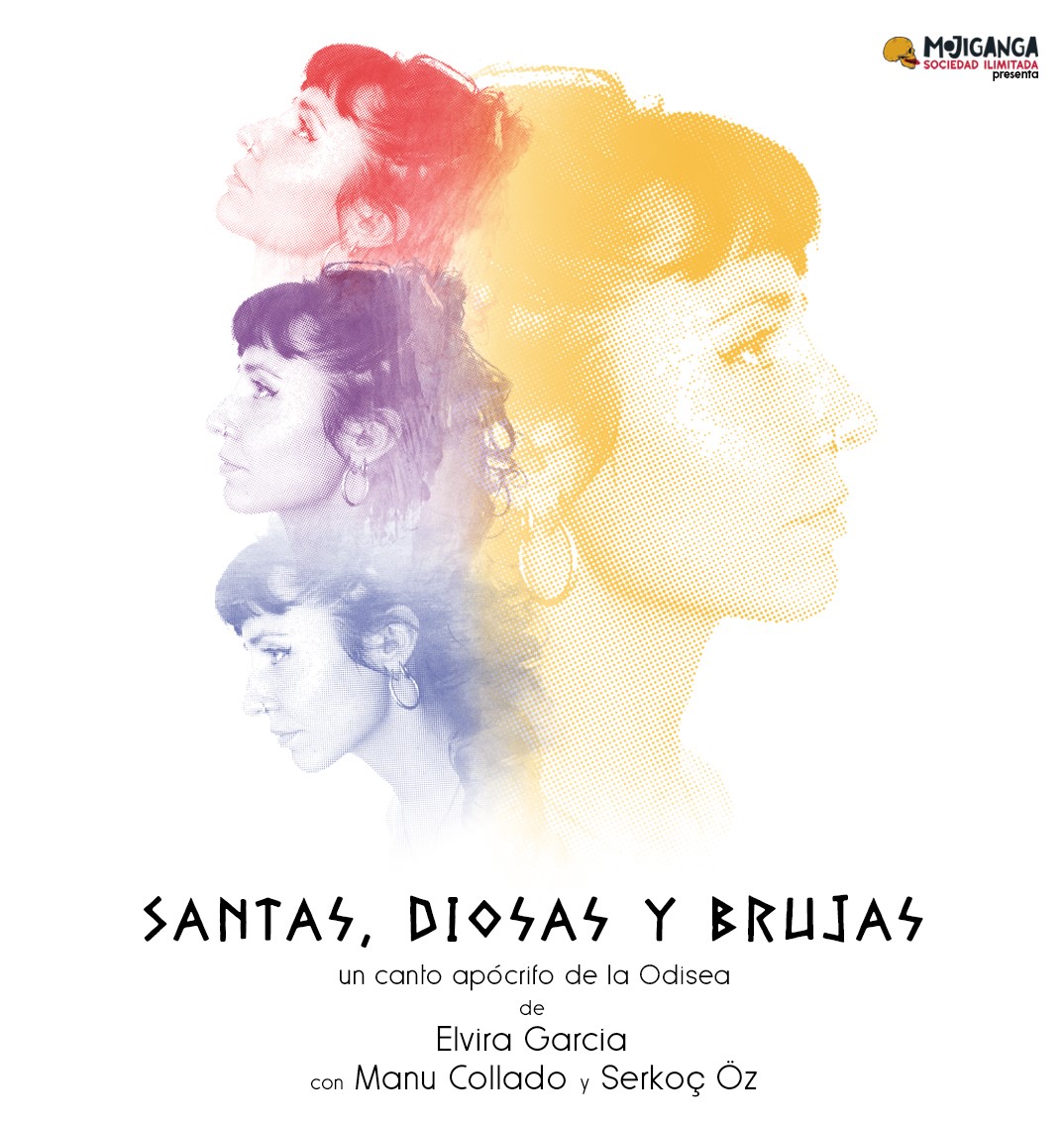 Fotografía promocional de ESCENICA "SANTAS, DIOSAS Y BRUJAS" en el Contenedor Cultural
