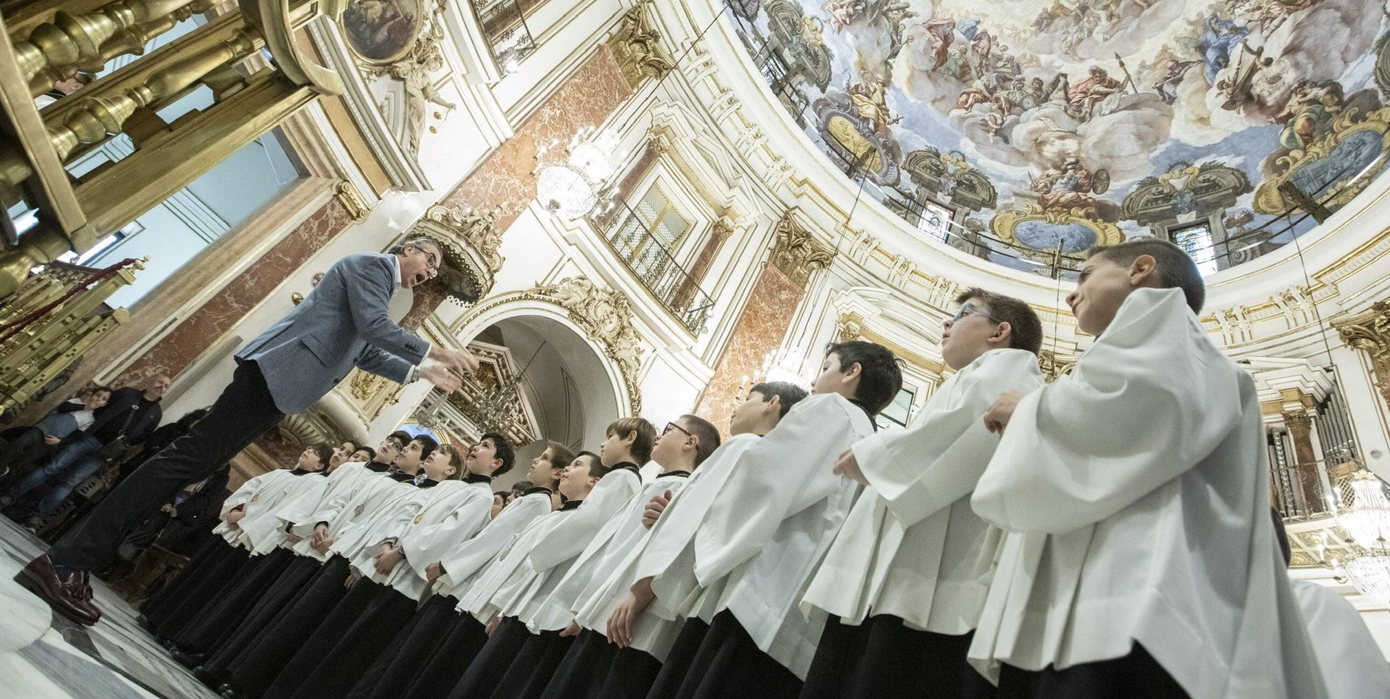 Fotografía promocional de Escolanía de Ntra. Sra. de los Desamparados: Quid retribuam domino