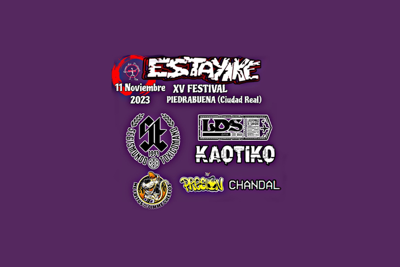 Fotografía promocional de ESTAYIKE ROCK XV 2023