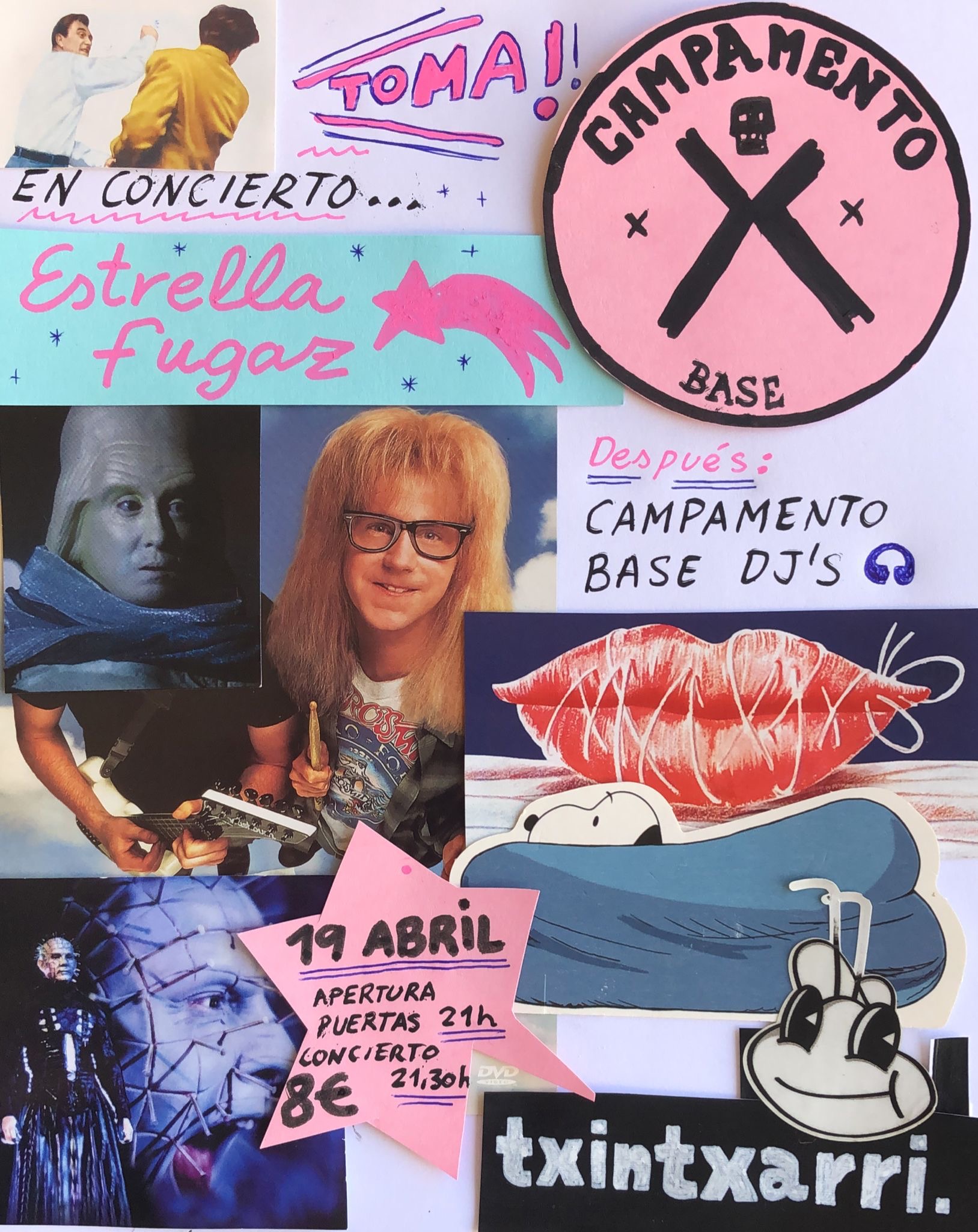 Fotografía promocional de Estrella Fugaz