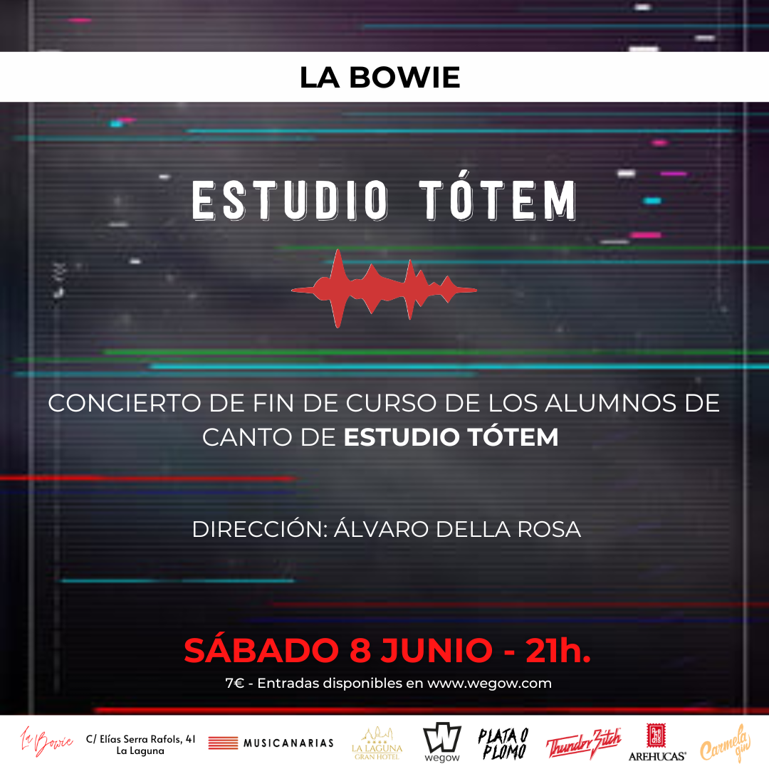Fotografía promocional de Estudio Tótem en La Bowie