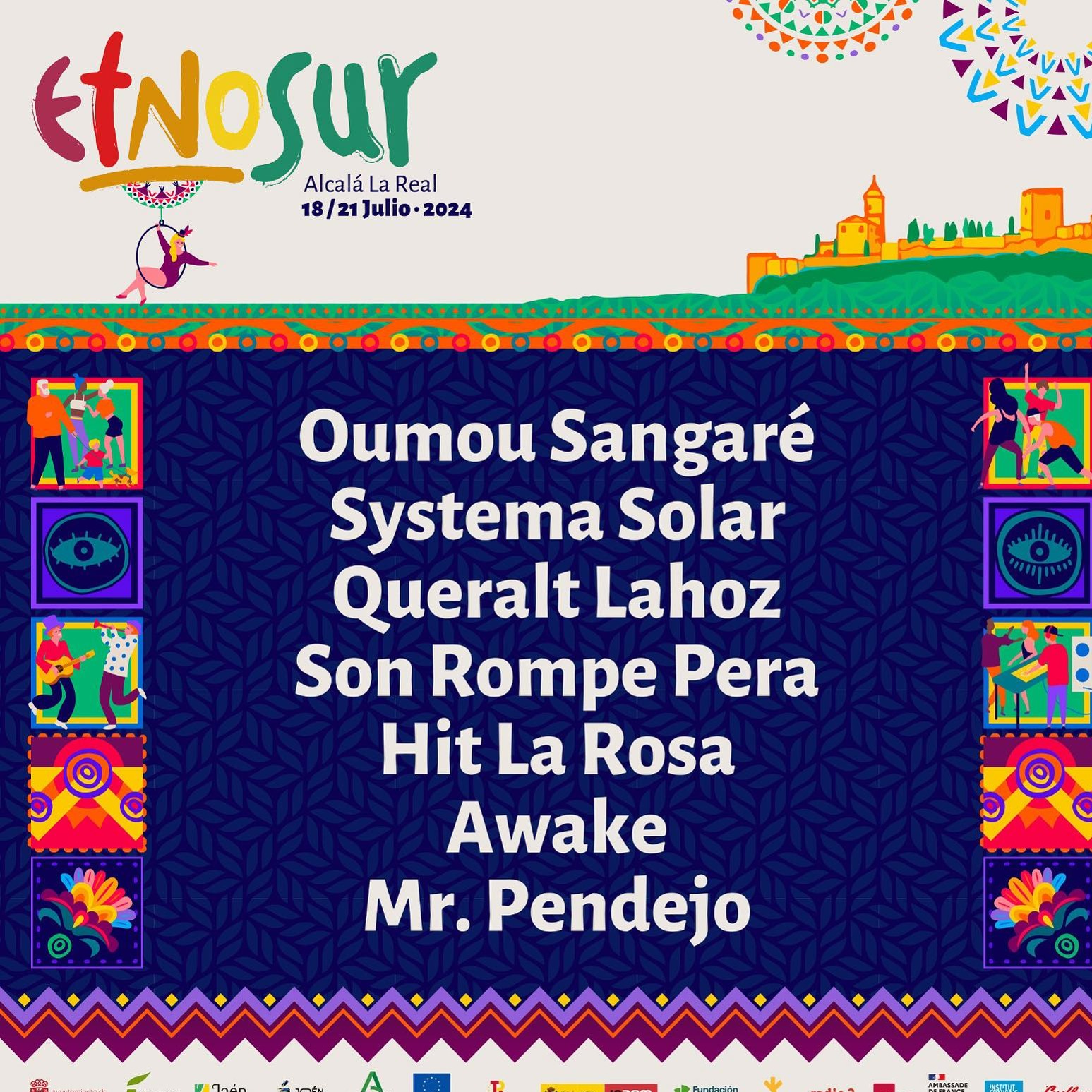 Fotografia promocional de Etnosur Festival 2024.