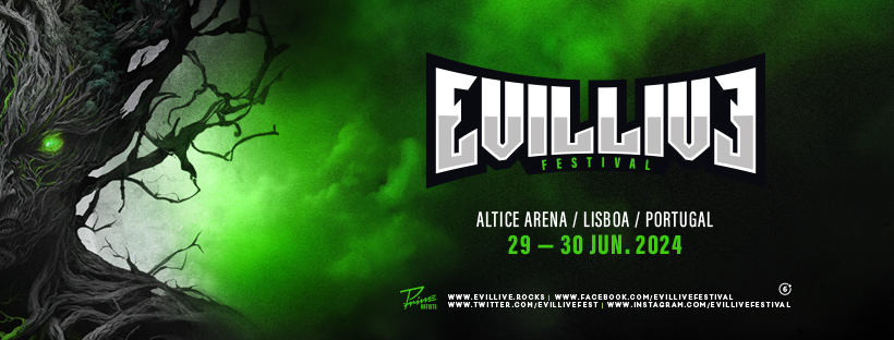 Promofoto von EVIL LIVƎ Festival 2024.