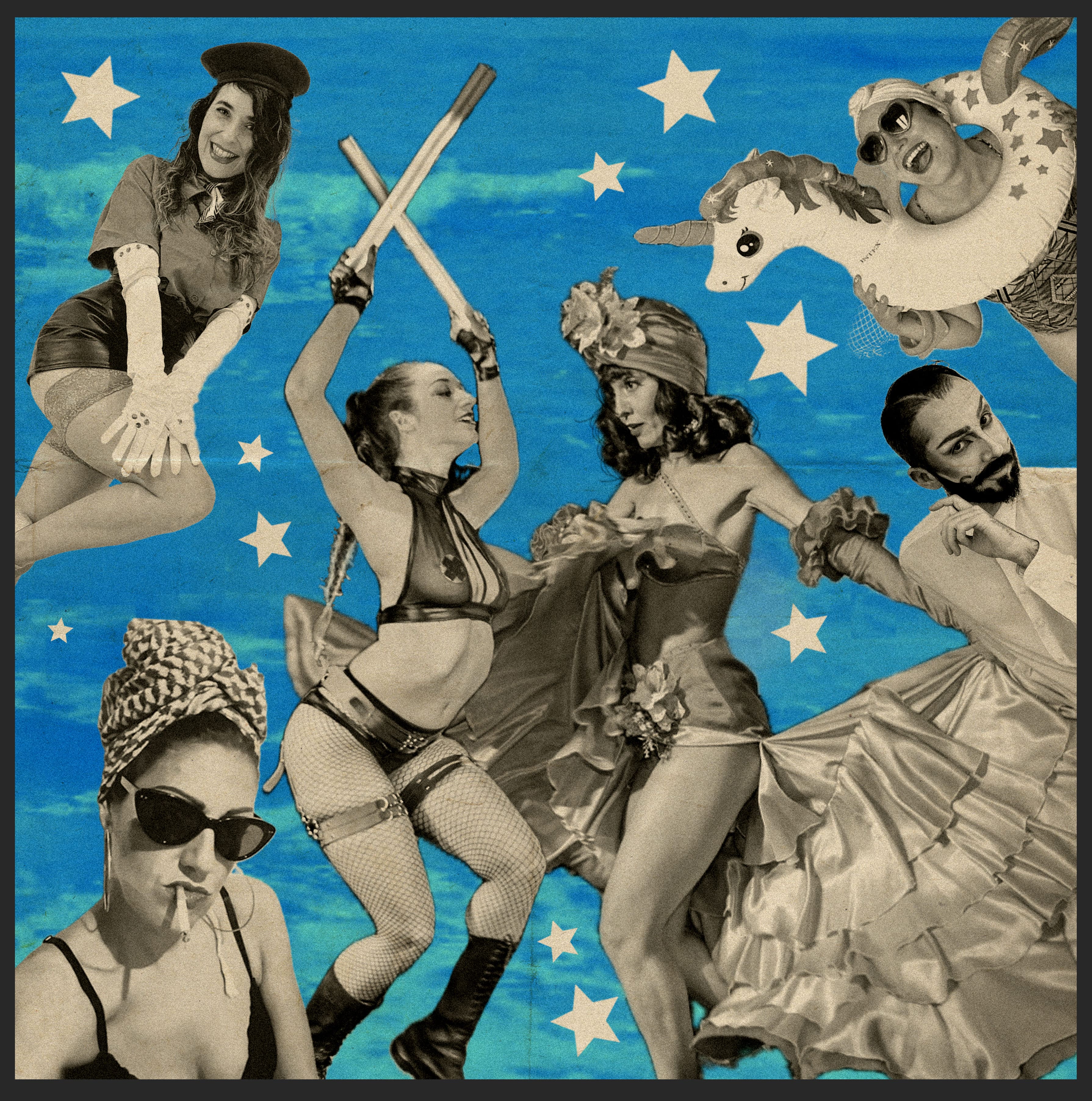 Fotografía promocional de Evil Teaserama en Madrid