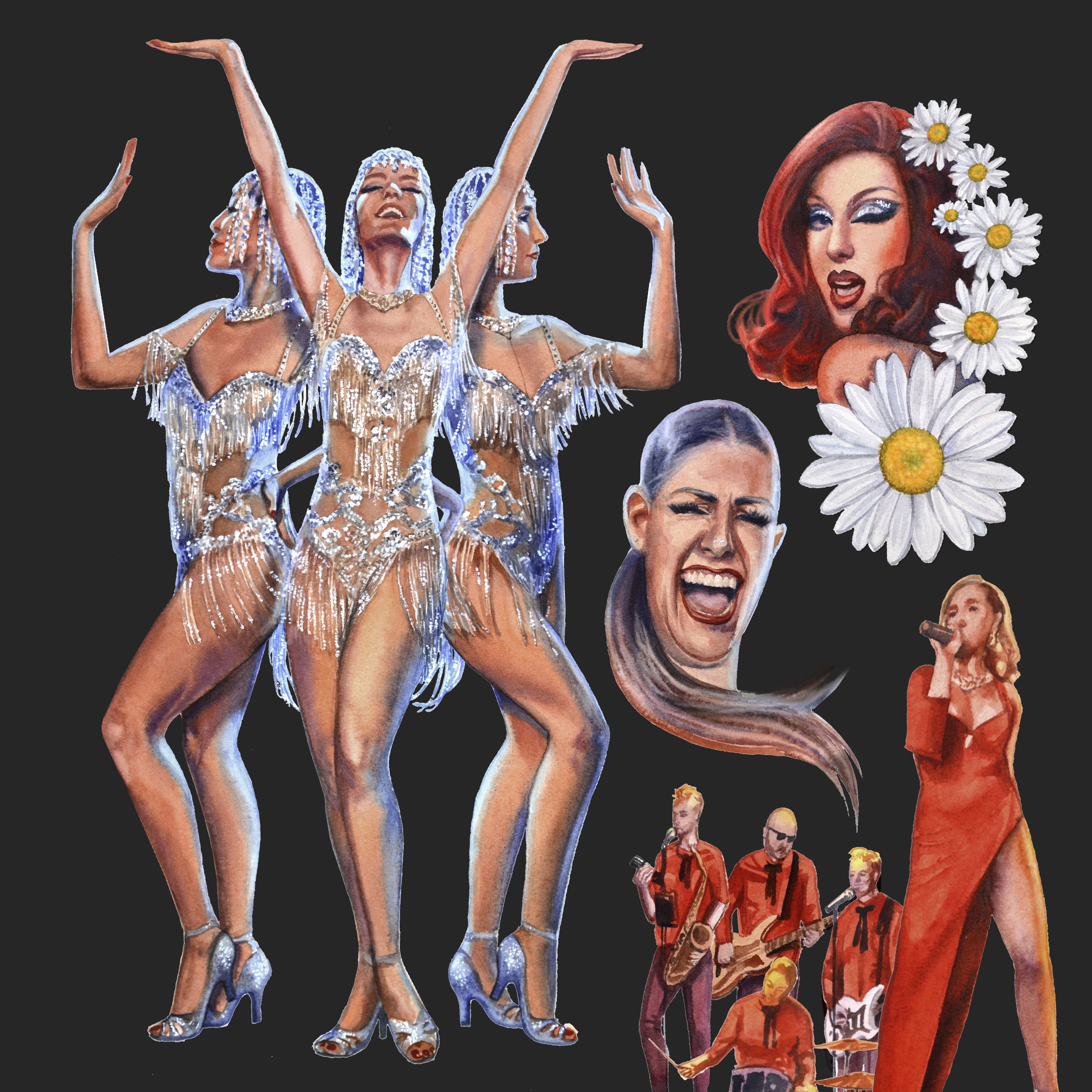 Fotografía promocional de Evil Teaserama