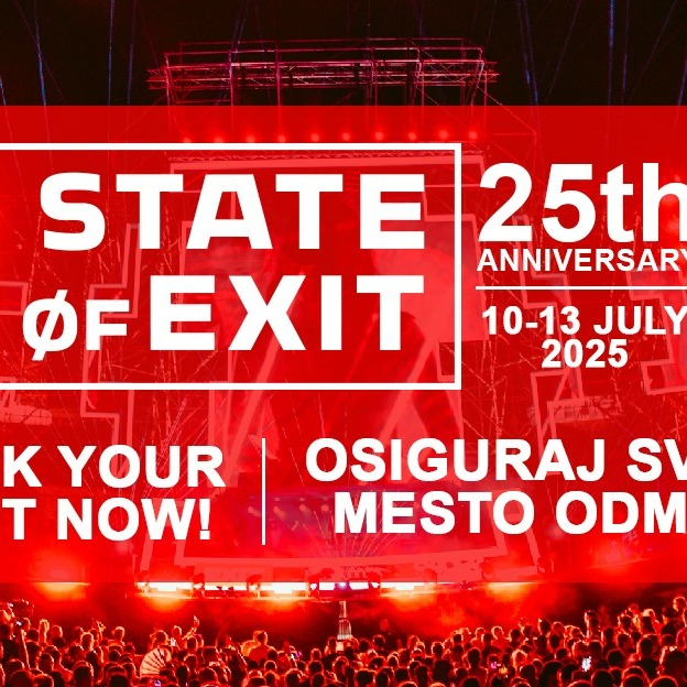 Photographie promotionnelle de Exit Festival 2025.