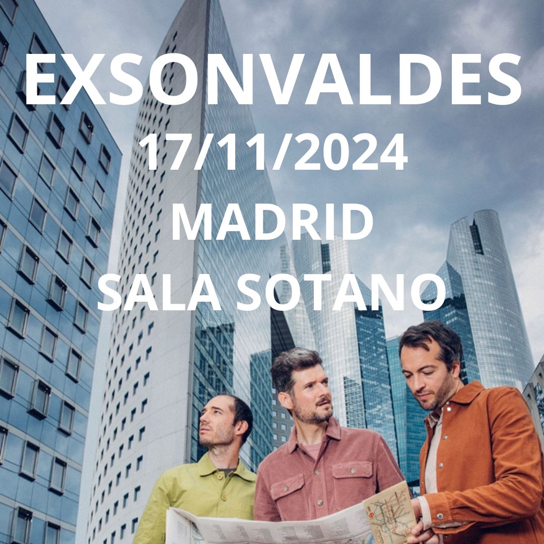 Fotografía promocional de EXSONVALDES EN MADRID, SALA SOTANO
