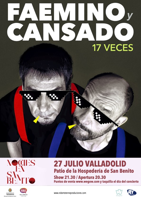 Fotografía promocional de Faemino y Cansado en Valladolid