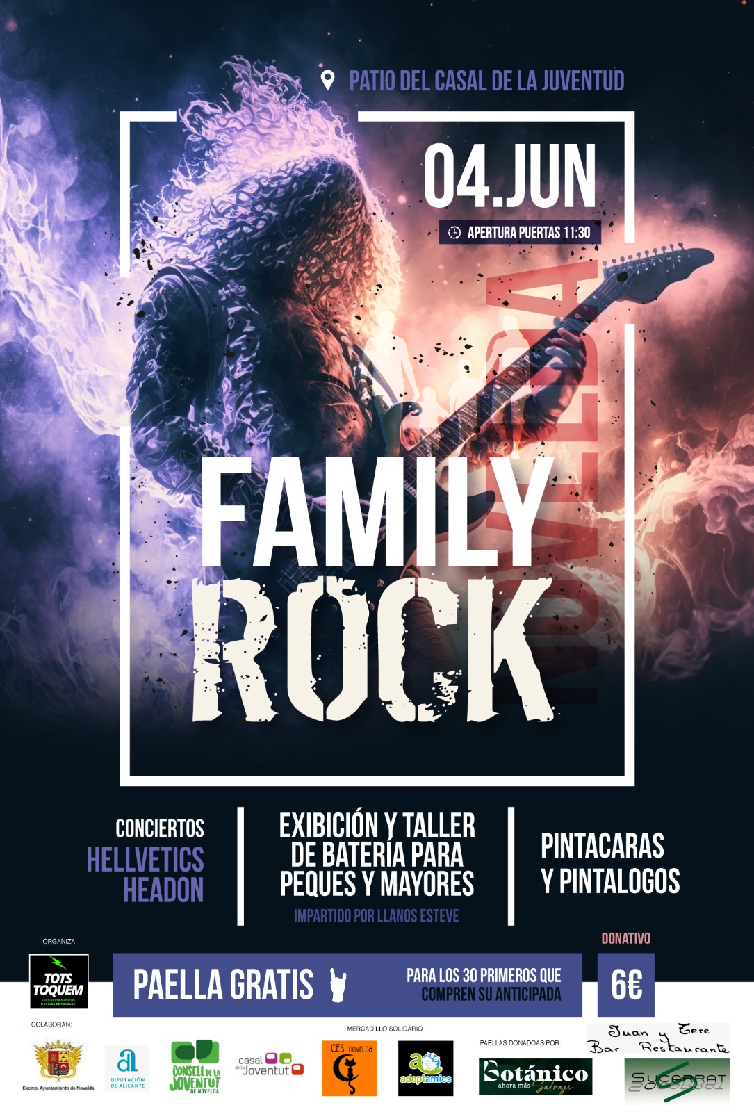 Fotografía promocional de Family Rock Novelda