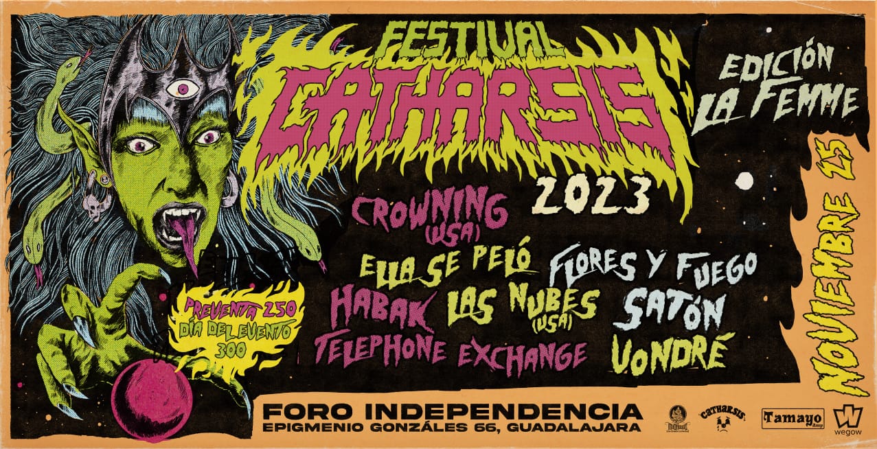 Fotografía promocional de FESTIVAL CATHARSIS 2023