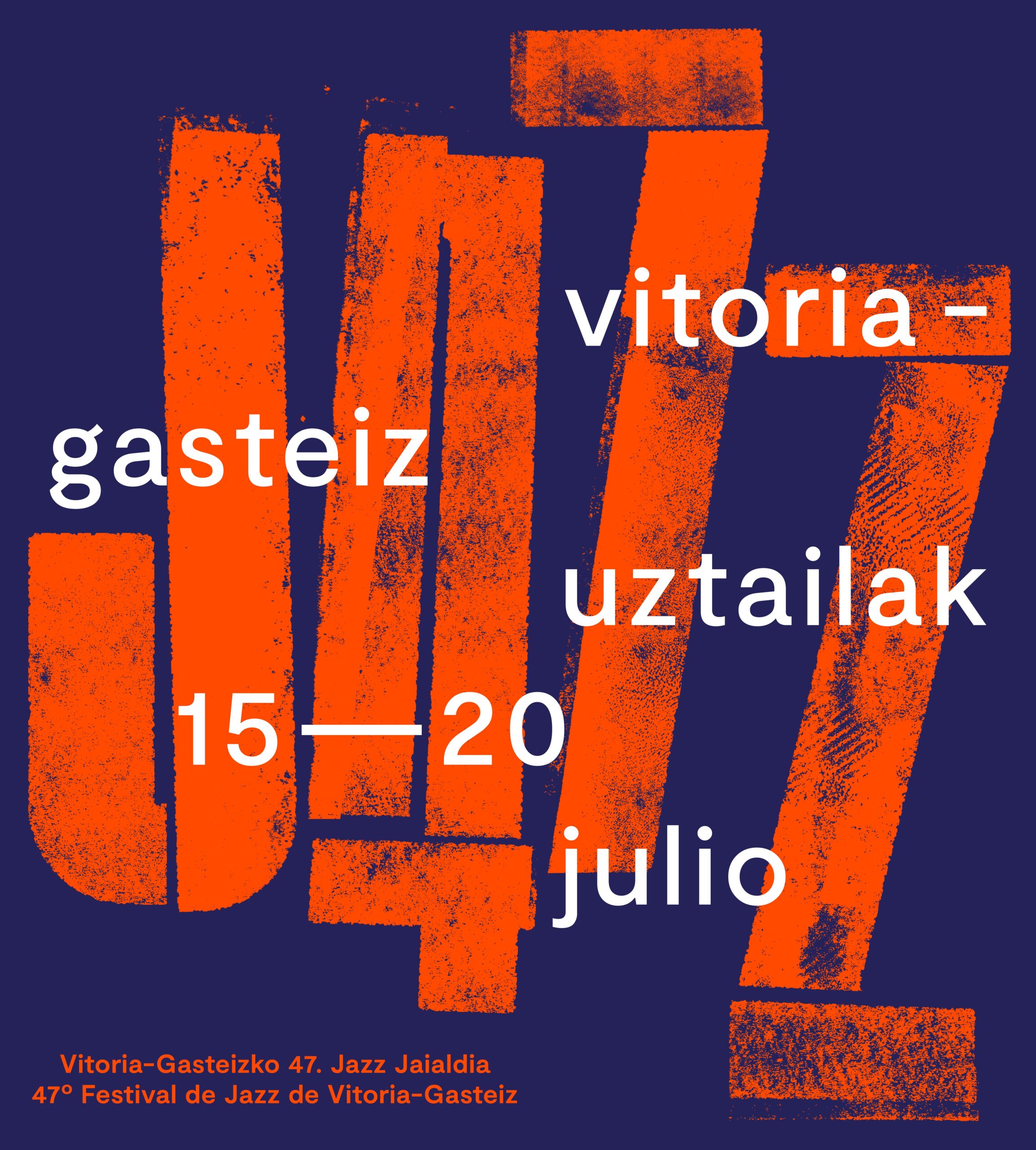 Promotional photograph of Festival de Jazz de Vitoria-Gasteiz 2024.