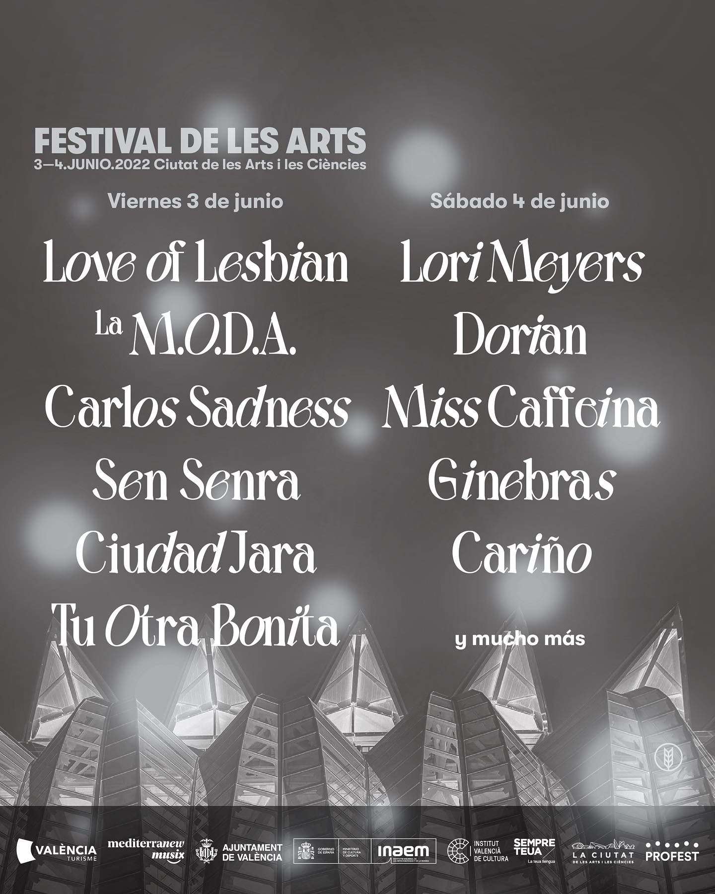 Festival de Les Arts 2022. Tickets, lineup, bands for Festival de Les Arts  2022 | Wegow Great Britain