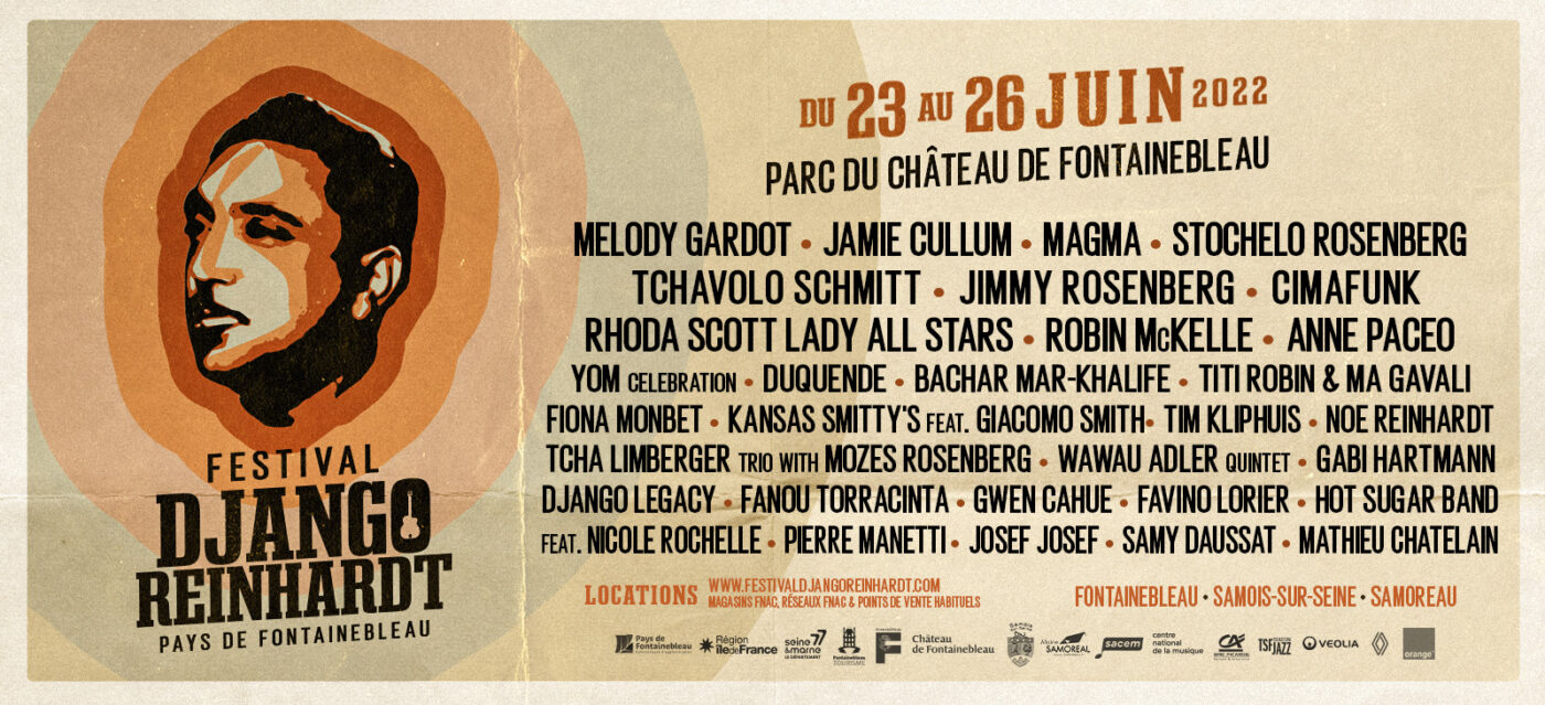 Photographie promotionnelle de Festival Django Reinhardt 2022.