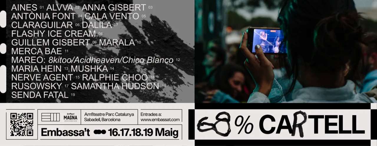 Fotografía promocional de Festival Embassa't 2024