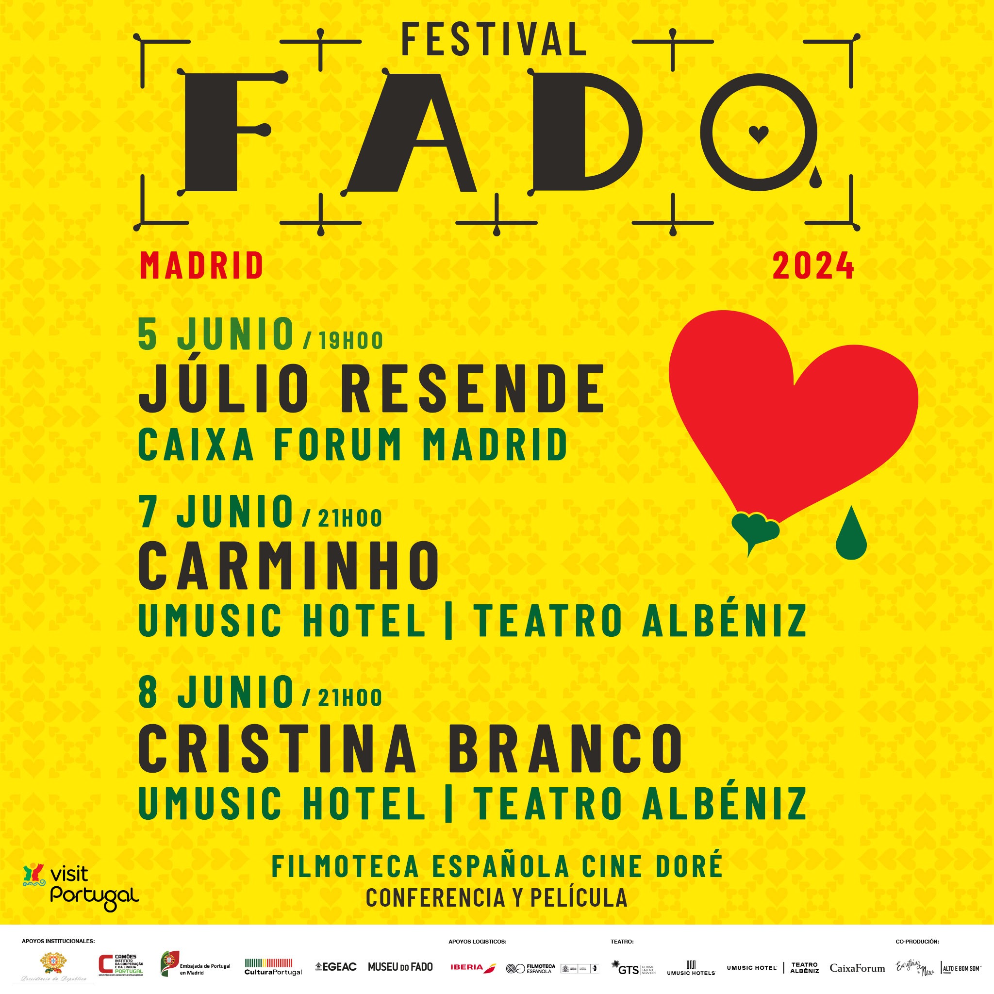 Fotografía promocional de Festival Fado 2024