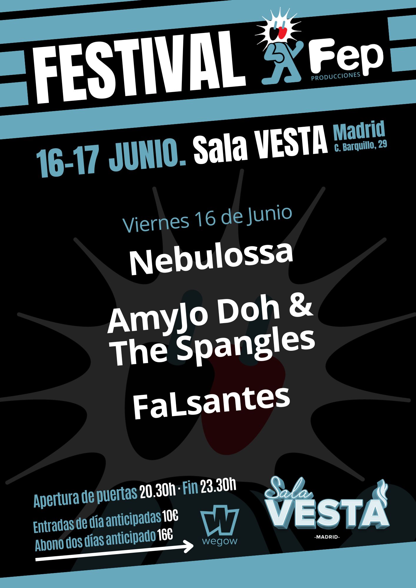 Fotografía promocional de FESTIVAL FEP PRODUCCIONES - VIERNES 16 DE JUNIO