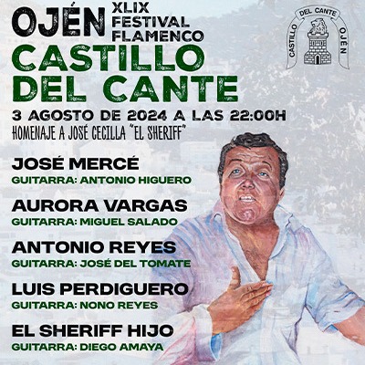 Promofoto von XLIX Festival Flamenco Castillo del Cante de Ojén.