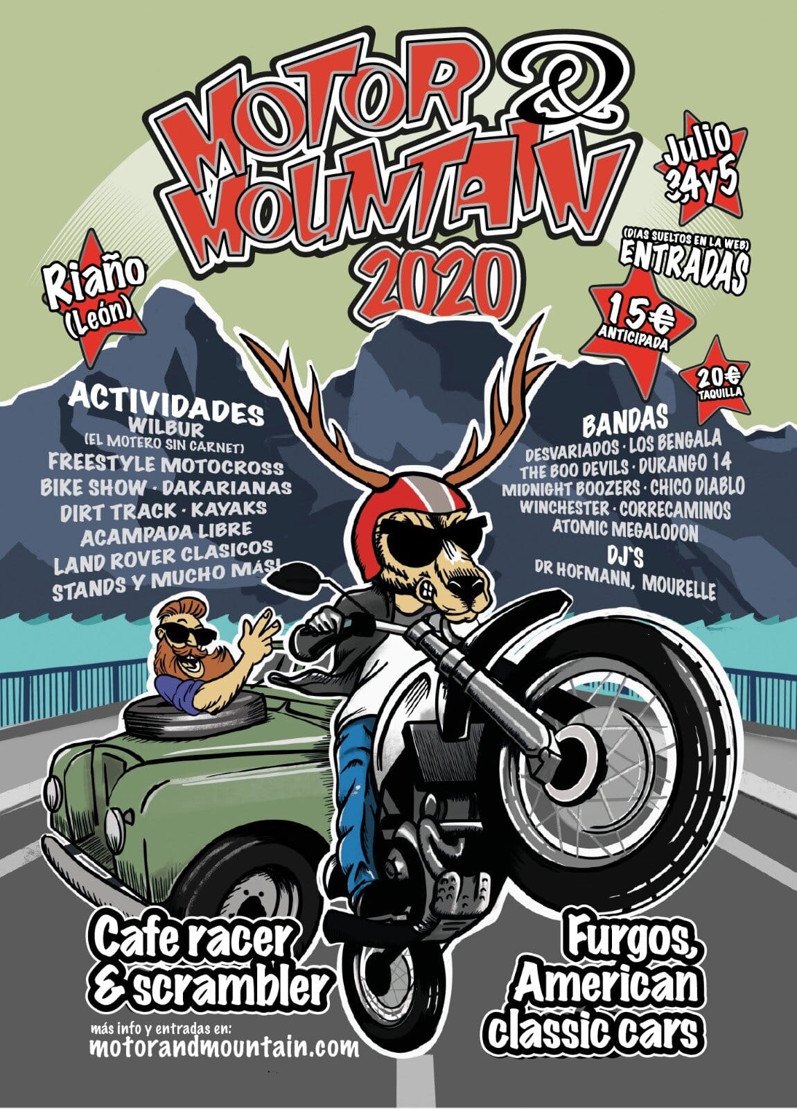 Fotografía promocional de Festival Motor & Mountain 2020