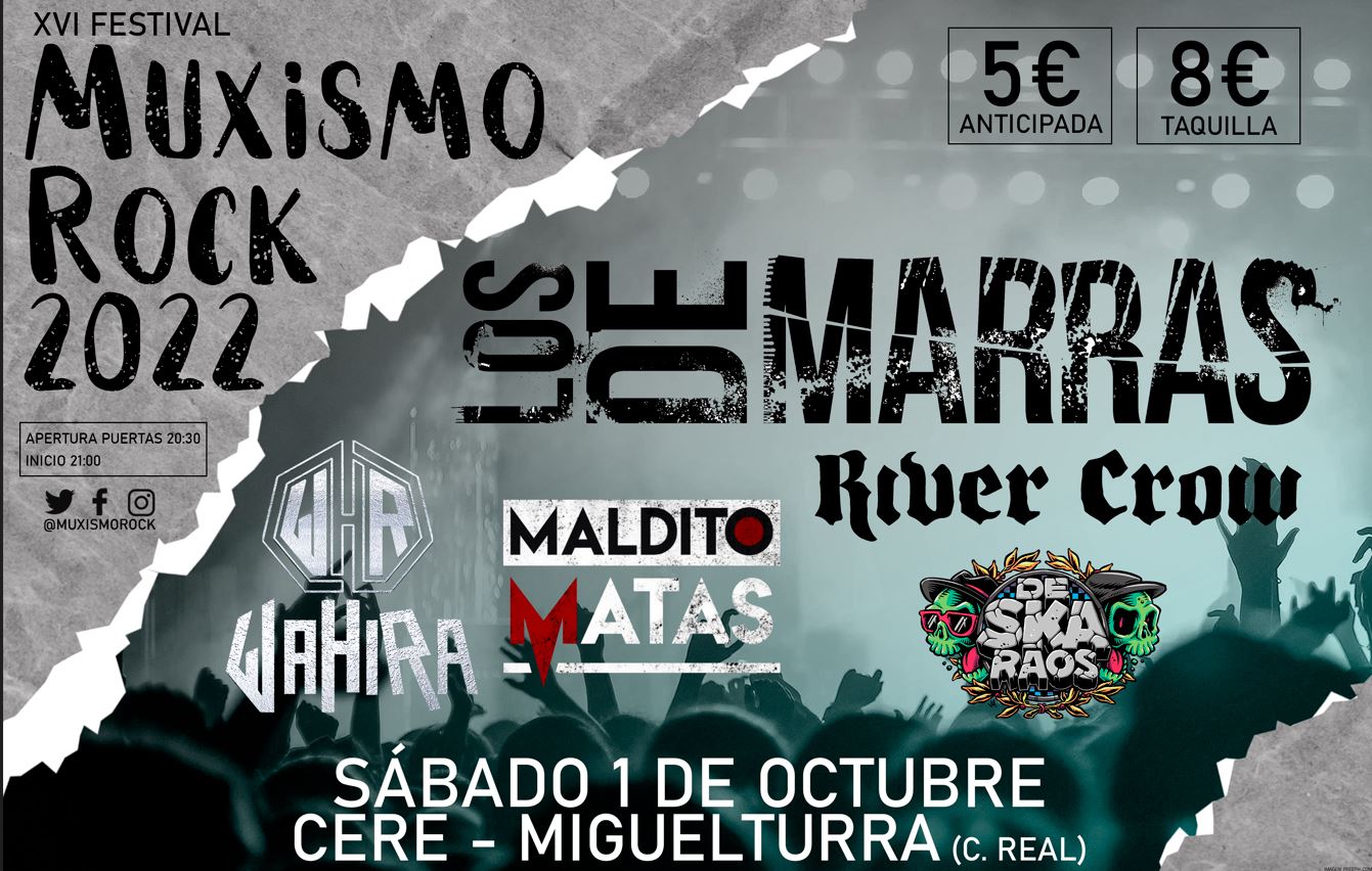 Fotografía promocional de Festival Muxismo Rock 2022