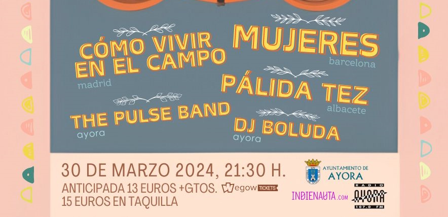 Fotografía promocional de Festival Octubre Ayora 2024