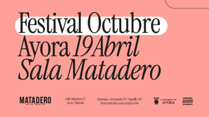Festival Octubre Ayora 2025 - Edición Tardeo