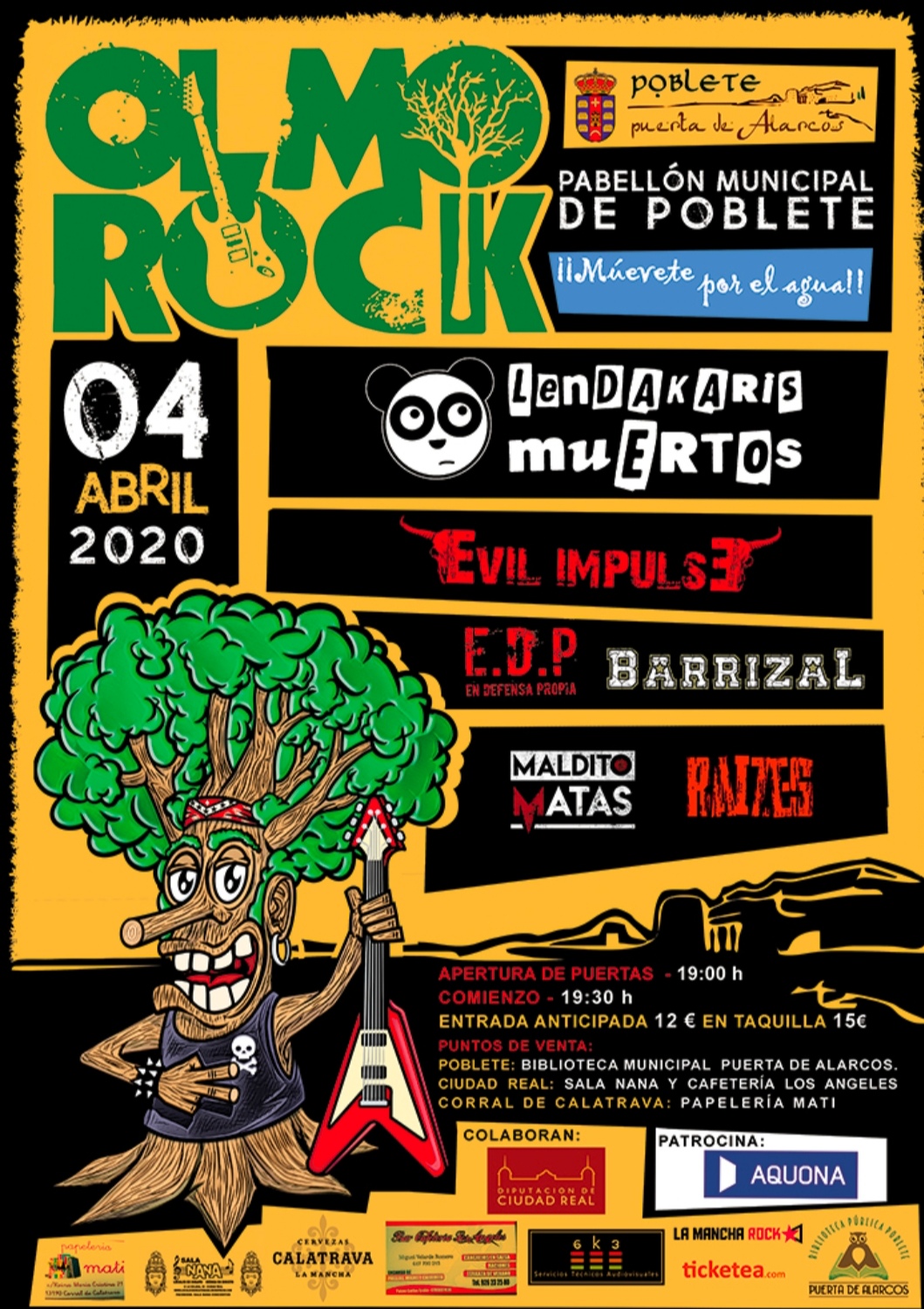 Fotografía promocional de Festival OlmoRock 2019