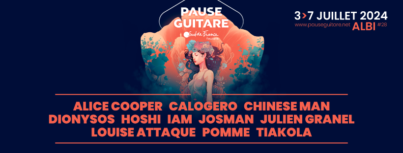 Promotional photograph of Festival Pause Guitare Sud de France 2024.