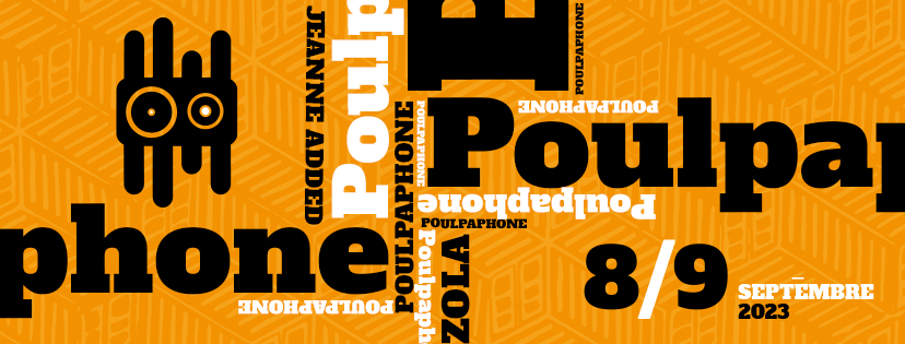 Promotional photograph of Festival Poulpaphone 2023.