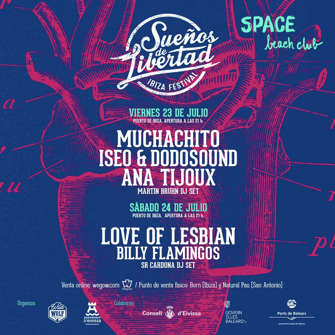 Fotografía promocional de Festival Sueños de Libertad 2021