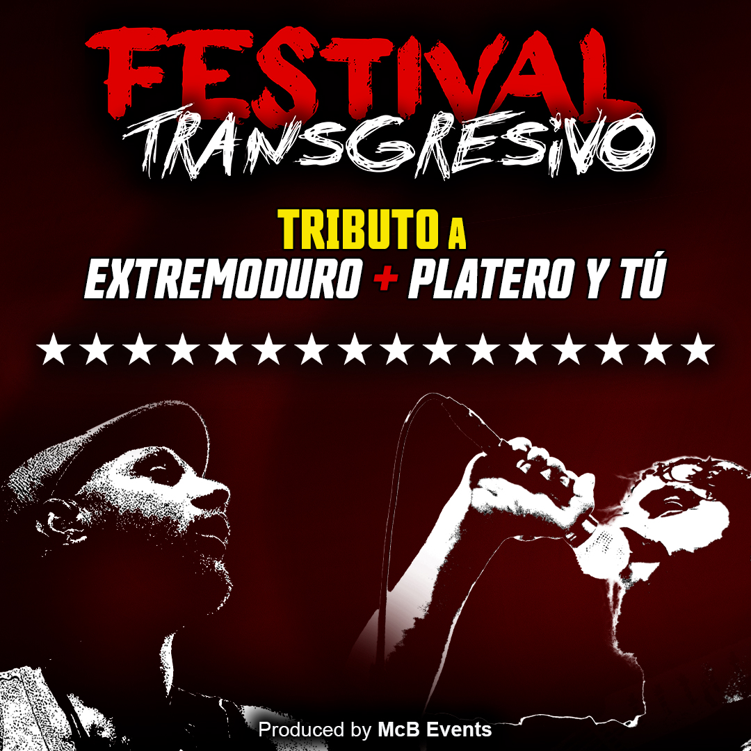 Fotografía promocional de FESTIVAL TRANSGRESIVO "Tributo a Extremoduro + Tributo a Platero y Tú" en CÓRDOBA