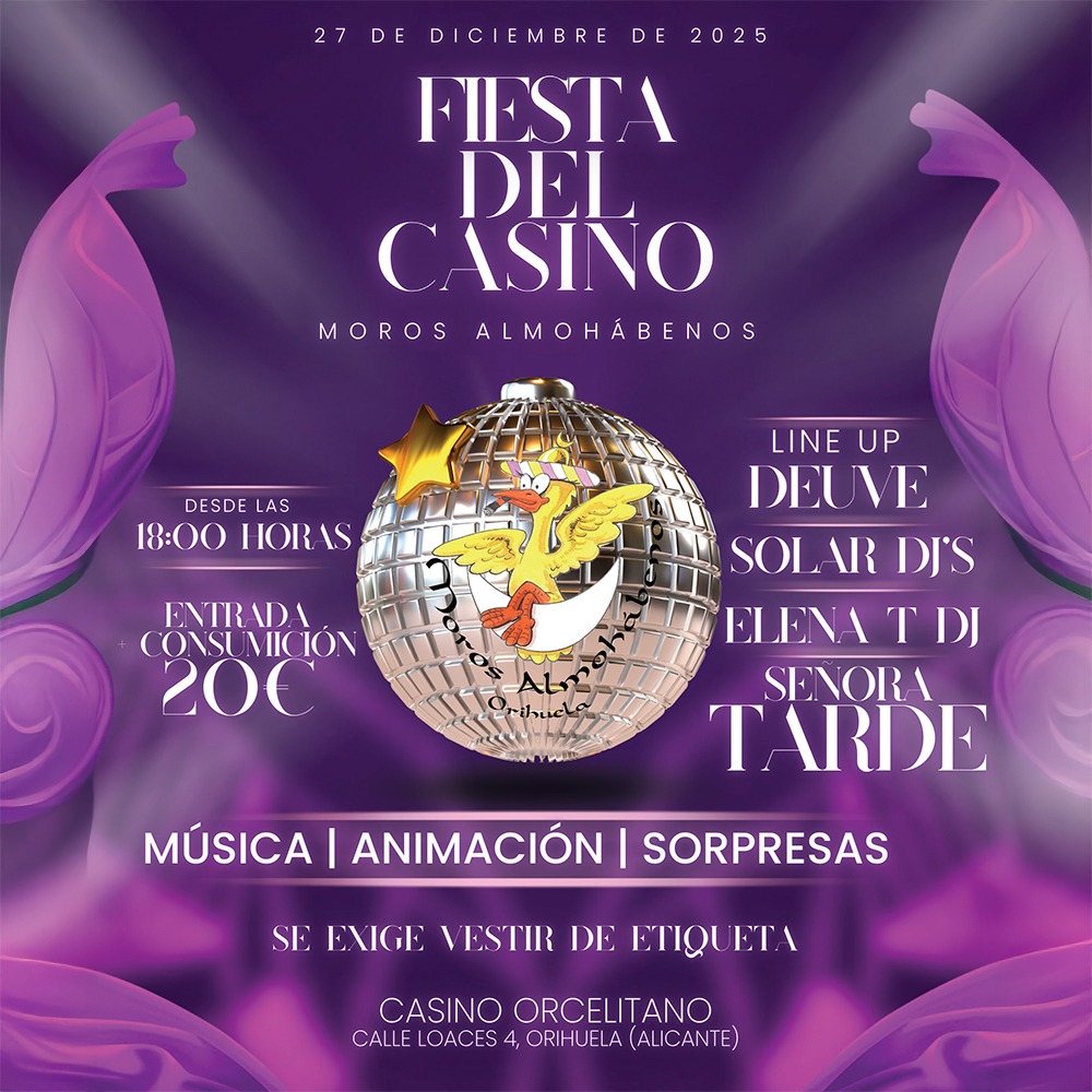 Promotional photograph of Fiesta del Casino 2025.