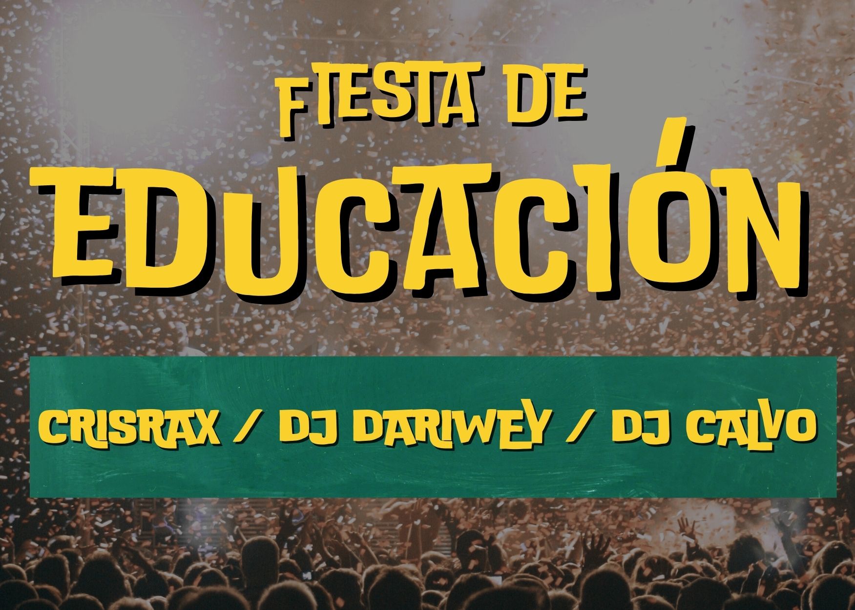 Fotografía promocional de Fiesta Magisterio