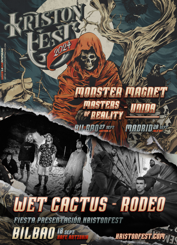 Fotografía promocional de Fiesta presentación Kristonfest en Bilbao