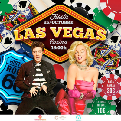 Fotografía promocional de Fiesta temática "Las Vegas" en Badajoz