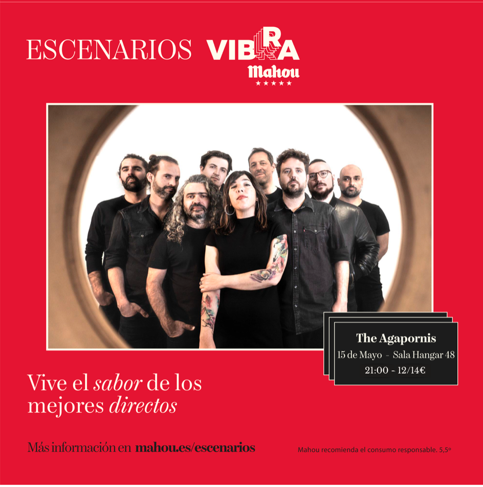 Fotografía promocional de FIESTAS SAN ISIDRO: The Agapornis en Escenarios Vibra Mahou