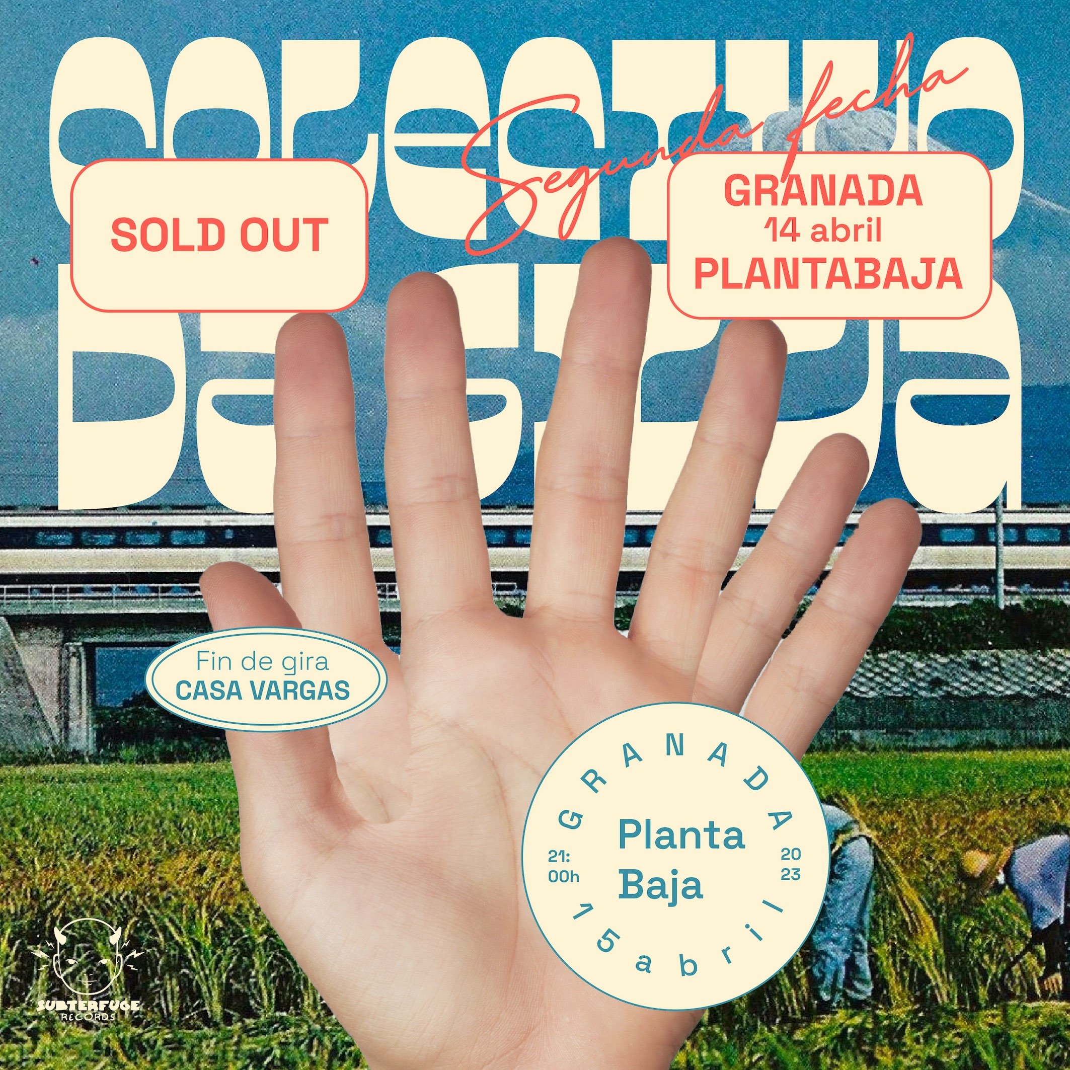 Fotografía promocional de Fin de Gira Colectivo da Silva en Granada