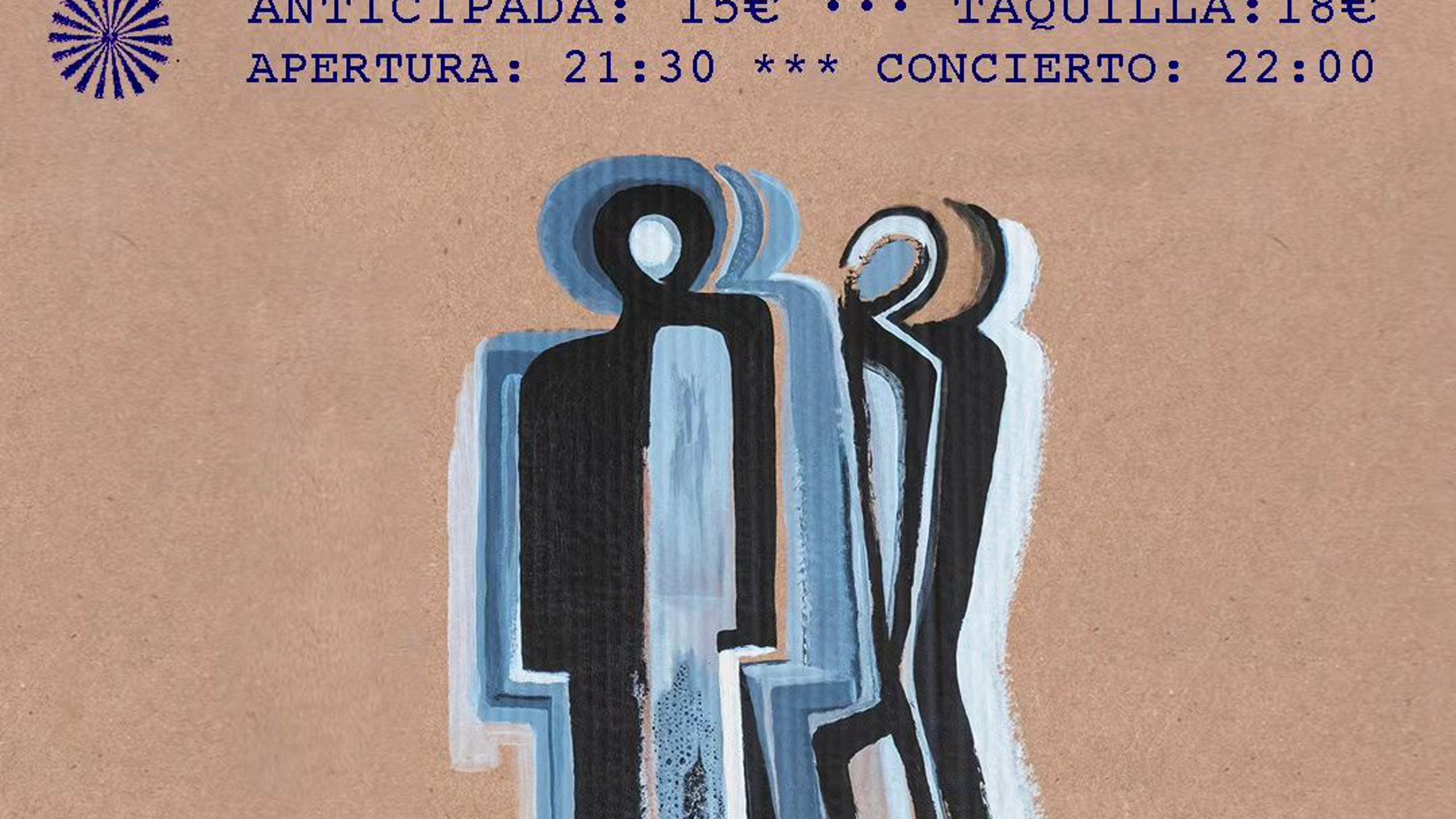 Fotografía promocional de Florent y yo en concierto en Madrid