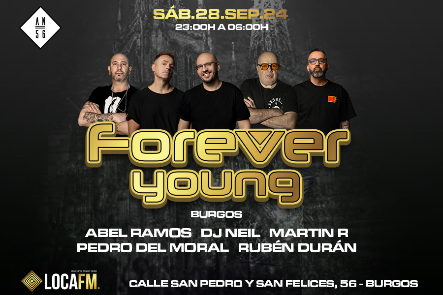 Fotografía promocional de FOREVER YOUNG en Burgos