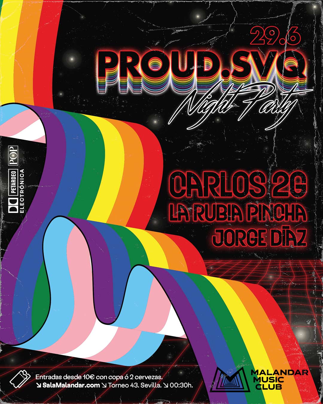 Fotografía promocional de Proud SVQ / Night Party en Malandar